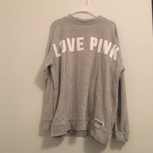 VS PINK thick long sleeve